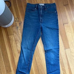 Everlane authentic stretch high rise skinny jeans